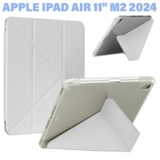 Чохол до планшета BeCover Ultra Slim Origami Transparent Apple iPad Air 11" M2 2024 Gray (711390)