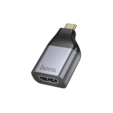 Перехідник USB-C to HDMI F gray HOCO (6942007645584)