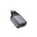 Перехідник USB-C to HDMI F gray HOCO (6942007645584)