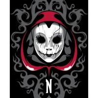 Картина по номерам Santi Wednesday Ominous Mask 40х50 см LED підсвітка (955078)