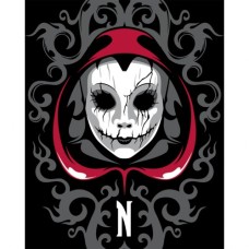 Картина по номерам Santi Wednesday Ominous Mask 40х50 см LED підсвітка (955078)