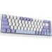 Клавіатура Ajazz NacodeX NK68 V2 Red Switch LED USB UA Purple/White/Blue (NK68-V2-R-PWB)