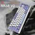 Клавіатура Ajazz NacodeX NK68 V2 Red Switch LED USB UA Purple/White/Blue (NK68-V2-R-PWB)