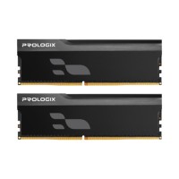 Модуль пам'яті для комп'ютера DDR4 16GB (2x8GB) 3600 MHz Onyx Black Prologix (PRO16GB3600YB4K)