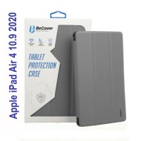 Чохол до планшета BeCover Tri Fold Soft TPU Silicone Apple iPad Air 4 10.9 2020/2021 Gray (706872) (706872)