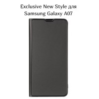 Чохол до мобільного телефона BeCover Exclusive New Style Samsung Galaxy A07 SM-A075 Black (713891)