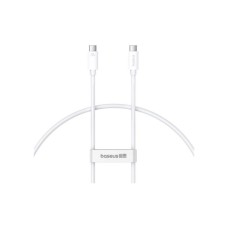 Дата кабель USB-C to USB-C 1.8m Superior USB4 Fast Charging 240W moon white Baseus (P10365200211-05)