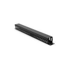 Кабельний організатор 19" 1U/24Port з кришкою, корпус метал Voltronic (26001)