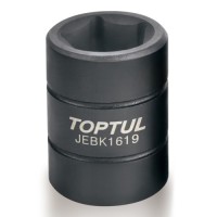 Торцева головка Toptul 1/2" п'ятигранна 19мм (для гальмівних систем Bendix) (JEBK1619)