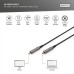 Дата кабель USB-C to USB-C 10.0m AOC 4K60Hz HDR Dolby Vision HDR10 3D 21.6Gbps Digitus (AK-330160-100-S)