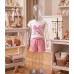 Набір дитячого одягу Breeze з бантиком (20998-110G-pink)