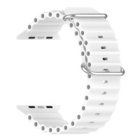 Ремінець до смарт-годинника Armorstandart Ocean Band для Apple Watch 49/46/45/44/42 (Series 1-3) White (ARM74249)