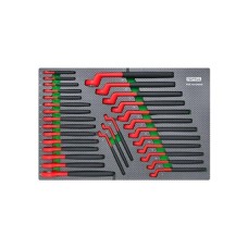 Ключ Toptul електроізольований (1000V) VDE 30шт. в ложементі (GED3062)