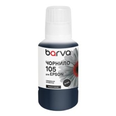 Чорнило Barva Epson 105 140 мл, Black, OneKey, pigmented (E105-786e)