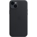 Чохол до мобільного телефона Apple iPhone 14 Plus Leather Case with MagSafe - Midnight,Model A2907 (MPP93ZE/A)