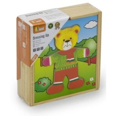 Розвиваюча іграшка Viga Toys Гардероб ведмедя (56401)