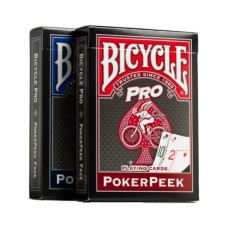 Гральні карти Bicycle Pro PokerPeek (red, blue) (01456)