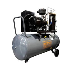 Компресор GTM гвинтовий, ресивер 200л, 1000л/хв, 7.5kW, 8бар, 380V, інвертор (DLG7.5V/inv)