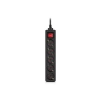 Мережевий фільтр живлення REAL-EL RS-PROTECT M 10m, black (EL122300037)