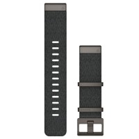 Ремінець до смарт-годинника Garmin MARQ, QuickFit 22m, Jacquard Weave Nylon Strap, Black (010-12738-21)