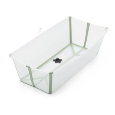 Ванночка Stokke Flexi Bath XL Складна Прозора Зелена (535904)