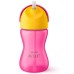 Поїльник-непроливайка Philips AVENT з трубочкою 300 мл 12 міс+, рожевий (SCF798/02)