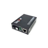 Медіаконвертер 10/100Base-TX to 100Base-FX, SM, 1550nm, SC/PC, 20км Step4Net (MC-R-0,1-1SM-1550nm-20-LFP)