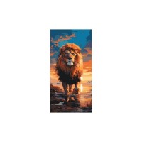Картина по номерам ArtCraft Цар звірів 40х80 см (11544-AC)