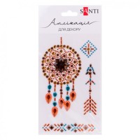 Набір для творчості Santi Amulet аплікація зі страз самоклеючих 9,5х15,5 см (742987)