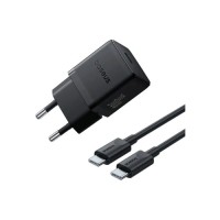 Зарядний пристрій Baseus Palm Fast Charger 1C 30W + Cable 1.0m Type-C 60W black (P10111605113-01)