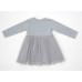 Плаття Breeze з фатиновою спідницею (19609-104G-gray)