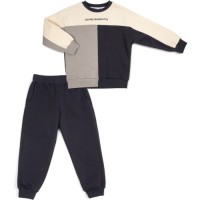 Спортивний костюм дитячий Smile флисовий (3618-116G-gray)