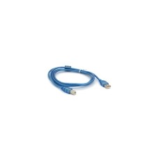 Кабель для принтера USB 2.0 AM/BM 1.5m ferrite blue Ritar (YT-AM/BM-1.5TTR)