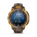 Смарт-годинник Garmin Instinct Crossover AMOLED, BronzeSunburst/Cocoa, GPS смарт-годинник (010-03398-01)