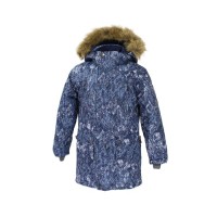 Куртка дитяча Huppa VESPER 17480030 темно-синій з принтом 116 (4741468569789)