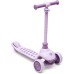 Самокат iSporter Deluxe LED пурпурний (M5_Purple)