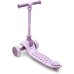 Самокат iSporter Deluxe LED пурпурний (M5_Purple)