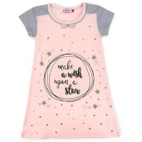 Піжама Matilda сорочка Із зірочкамі (7992-2-98G-pink)