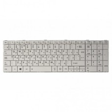 Клавіатура ноутбука PowerPlant TOSHIBA Satellite C850, C870 белый, белый фрейм (KB311781)