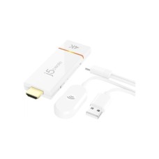 Адаптер ScreenCast 4K WI-FI 15m Miracast/AirPlay/Chromecast black J5create (JVAW76-N)