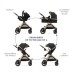 Коляска Kinderkraft 3 в 1 Esme Pro Pure Black (KSESME00BLK300N) (5902533929351)