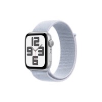 Смарт-годинник Apple Watch SE 2024 GPS 40mm Silver Aluminium Case with Blue Cloud Sport Loop (MXEE3QH/A)