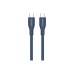 Дата кабель USB-C to USB-C 1.0m CC60SC10 60W Silicon Dark blue Canyon (CNS-CC60SC10DB)