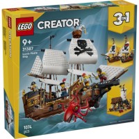 Конструктор LEGO Creator Культовий піратський корабель (31387)