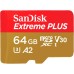 Карта пам'яті SanDisk 64GB microSD class 10 V30 Extreme PLUS (SDSQXBU-064G-GN6MA)