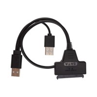 Перехідник USB 2.0 AM to Slimline SATA II 7+6pin PowerPlant (CA914852)