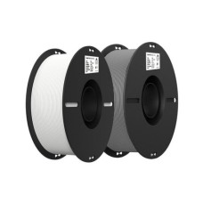 Пластик для 3D-принтера Creality Ender PLA 1.75мм, 2x1кг, white+grey (3301010365)