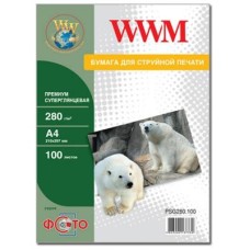 Фотопапір WWM A4 Premium (PSG280.100)