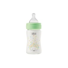 Пляшечка для годування Chicco Perfect Easy силіконова, від 0+ міс. повільний потік 150 мл, (20251.30)