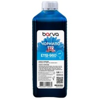 Чорнило Barva Epson 112 1л, Pigm. Cyan (E112-960)